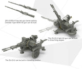 Meng Military Models 1/35 Russian Light AA Gun Set Kit