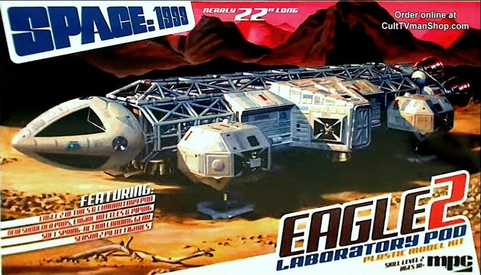 MPC Sci-Fi & Space 1/48 Space 1999: Eagle II Transporter w/Lab Pod Kit