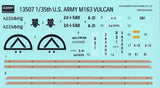 Academy Military 1/35 US Army M163 Vulcan Kit