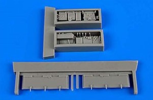 Aires Hobby Details 1/48 Panavia Tornado IDS Electronic Bay For RVL (Resin)