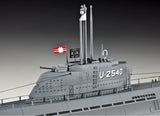 Revell Germany Ship Models 1/144 German U-Boat Type XXI Submarine w/Interior Kit