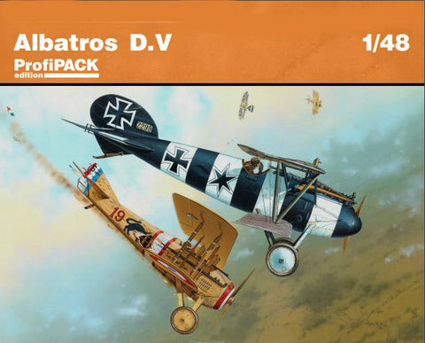 Eduard Aircraft 1/48 Albatros D V BiPlane Profi-Pack Kit
