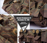 Academy Military 1/35 German Sturmpanzer IV Brummbar Mid Version Tank (New Tool) Kit