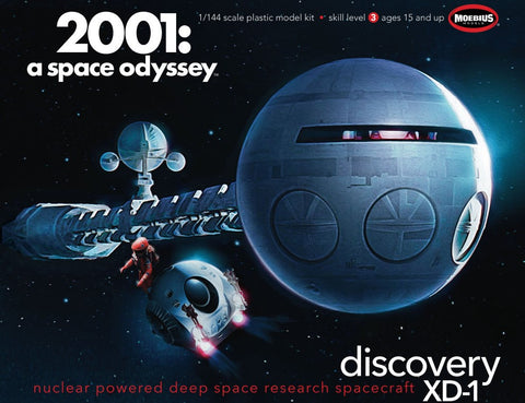 Moebius Models Sci-Fi 1/144 2001 A Space Odyssey Discovery Kit
