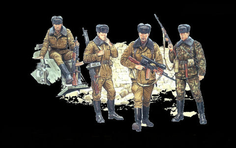 Dragon Military 1/35 Soviet Motor Rifle Troops (4) Kit