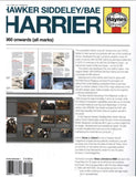 Motor Books Hawker Siddeley/BAe Harrier 1960 Onwards Owners Workshop Manual