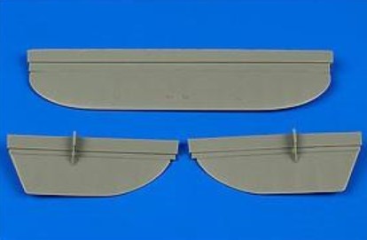 Aires Hobby Details 1/48 U2/Po2 Control Surfaces For ICM (Resin)