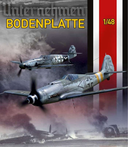 Eduard Aircraft 1/48 Fw190D9 & Bf109G14 G14/AS Bodenplatte Aircraft Dual Combo Ltd Edition Kit