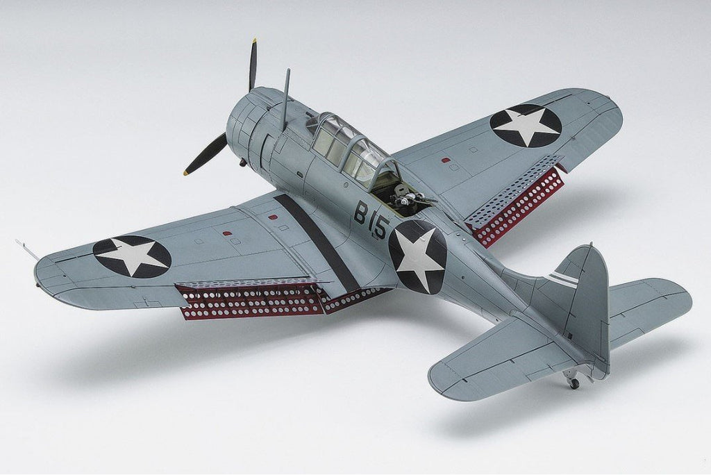 Hasegawa Aircraft 1/48 SBD3 Dauntless Aircraft Battle of Midway Ltd Edition Kit