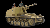 Tamiya Military 1/35 German SdKfz 124 Wespe Self-Propelled Howitzer Tank Italian Front Kit