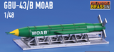 Eduard Details 1/48 Aircraft- GBU43/B MOAB (Photo-Etch & Resin)