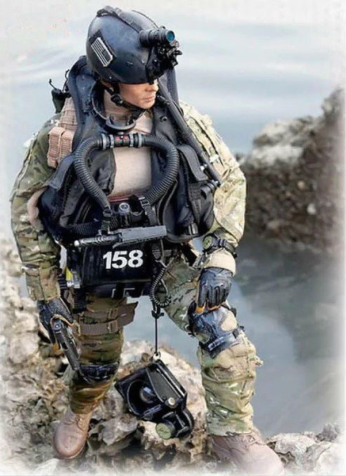 ICM Military 1/24 SEAL Team Fighter #1 (New Tool) Kit
