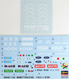 Hasegawa Model Cars 1/24 Benetton Ford B190 Race Car Ltd Edition Kit