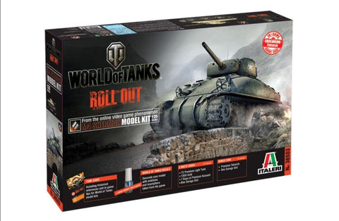 Italeri Wargame World of Tanks 1/35 M4 Sherman Kit