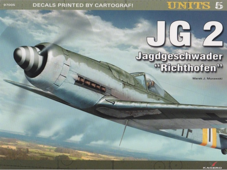 Kagero Books Units: JG2 Jagdgeschwader Richthofen