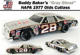 Salvinos Jr. 1/25 Buddy Baker's Gray Ghost #28 Oldsmobile 442 1980 Daytona 500 Winner Ltd. Edition Kit