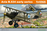 Eduard Aircraft 1/72 Avia B534 Early Series BiPlane Fighter Dual Combo Prof-Pack Kit