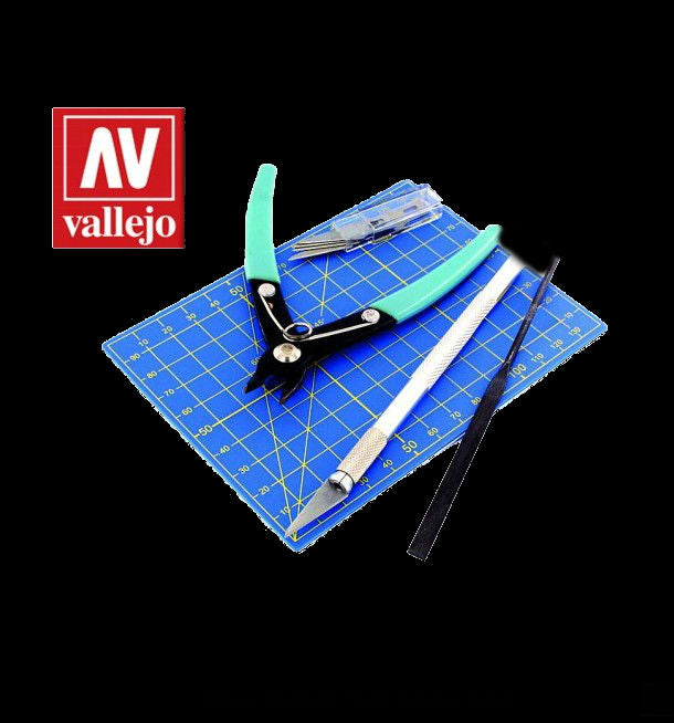 Vallejo Tools Plastic Modeling Tool Set