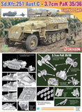 Dragon Military 1/72 Sd.Kfz.251 Ausf.C + 3.7cm PaK 35/36 Kit