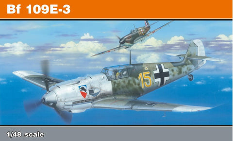 Eduard Aircraft 1/48 Bf109E3 Fighter Profi-Pack Re-Issue Kit 
