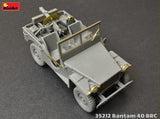MiniArt Military 1/35 WWII Bantam 40BRC Military Car w/Gun & 5 Crew Kit