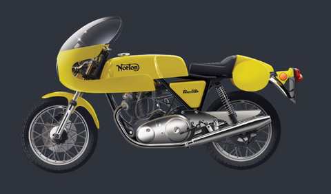 Italeri Model Cars 1/9 Norton 750 Commando PR Motorcycle Kit