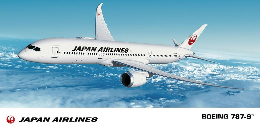 Hasegawa Aircraft 1/200 JAL B787-9 Commercial Japan Airliner Kit