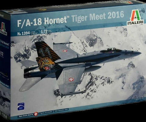 Italeri Aircraft 1/72 F/A18 Hornet Tiger Meet 2016 Special Color Aircraft Kit