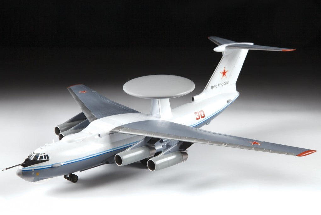 Zvezda Aircraft 1/144 Beriev A50 Mainstay Airliner (Partial New Tool) Kit