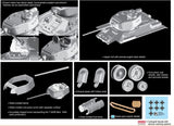 Dragon Military 1/72 PzKpfw T34/85 Tank Kit