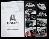 Italeri Model Cars 1/12 Fiat 500F Version 1968 Car (New Tool) Kit