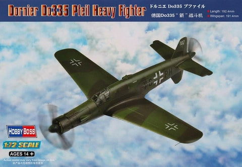 Hobby Boss Aircraft 1/72 Dornier DO335 Fighter Kit