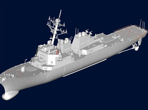 Trumpeter Ship Models 1/350 USS Cole DDG67 Arleigh Burke Class Guided Missile Destroyer Kit