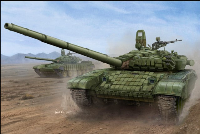 Trumpeter Military Models 1/16 Russian T72B/B1 Mod 1986 Main Battle Tank (New Variant) Kit