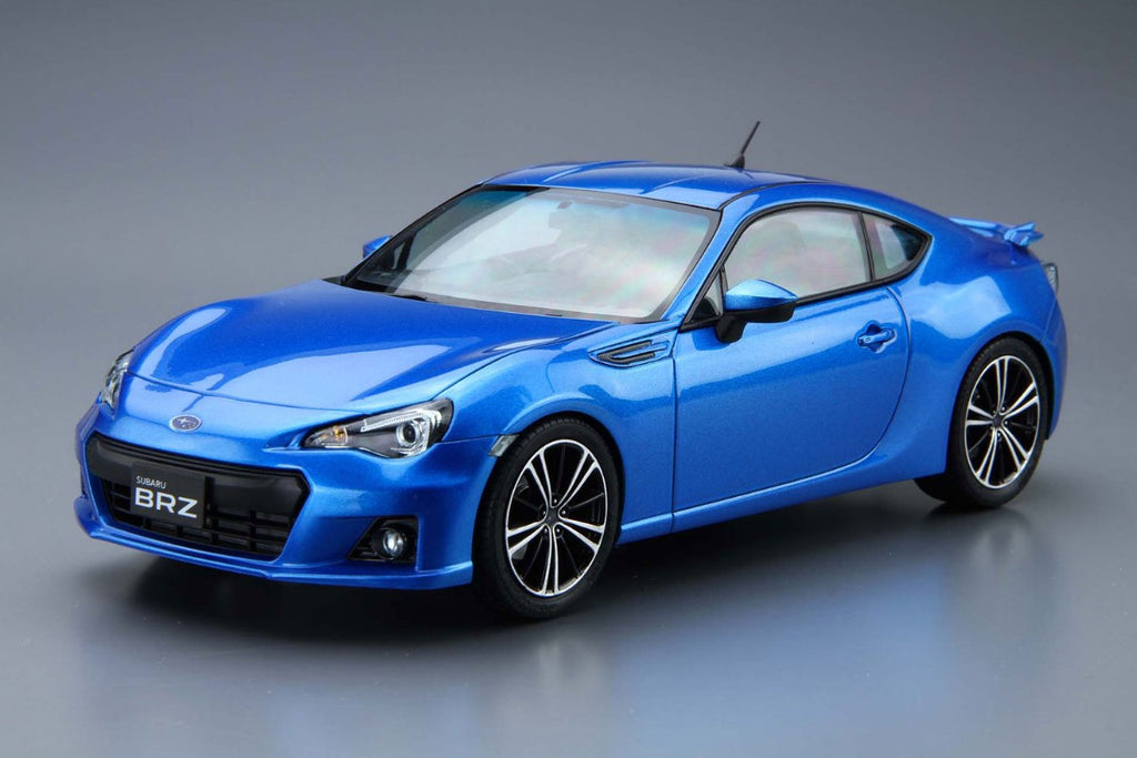 Aoshima Car Models 1/24 2012 Subaru BRZ 2-Door Car Kit