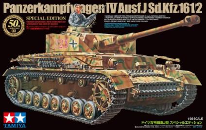 Tamiya Military 1/35 German Tank Panzer IV AUSF. J Special Edition Kit