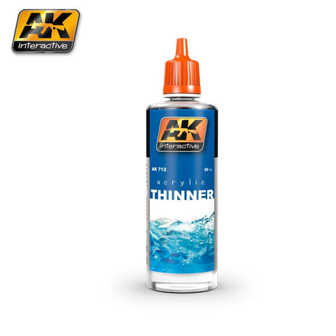AK Interactive Acrylic Thinner 60ml Bottle