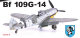 Eduard Aircraft 1/48 Bf109G14 German Fighter Profi-Pack Kit