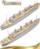 Academy Ships 1/400 RMS Titanic Ocean Liner Premium Edition w/LED, Wood Deck, Photo-etch Ltd Edition Kit