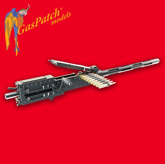 Gas Patch 1/32 Browning Cal50 Flexible Fixed Backplate Machine Gun Kit (2)