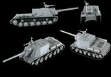 Zvezda Military 1/35 Soviet ISU122 Tank Destroyer Kit