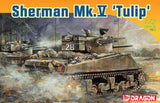 Dragon Military 1/72 M4A4 Sherman Mk V Tulip Tank (Re-Issue) Kit