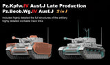 Rye Field 1/35 Pz.Kpfw.IV Ausf.J Late Production Pz.Beob.Wg.IV Ausf. J 2 in 1 Kit