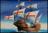 Zvezda Ships 1/100 Conquistadores Sailing Ship XVI Century Kit