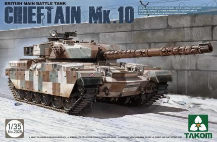 Takom Military 1/35 British MBT "Chieftain" MK.10 Kit