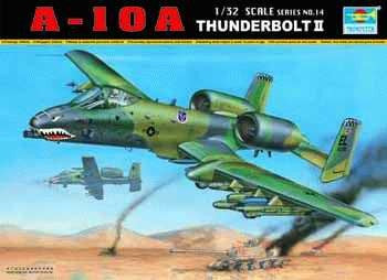 Trumpeter Aircraft 1/32 A10A Thunderbolt II Single-Seat Fighter Kit
