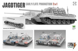 Takom 1/35 Jagdtiger SdKfz 186 Early/Late Production Tank (2 in 1) (New Tool) Kit