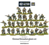 Warlord Games 28mm Bolt Action: WWII Late War German Grenadiers (30) Kit