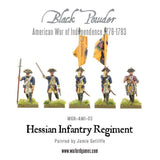 Warlord Games 28mm Black Powder: Hessian Regiment 1776-1783 (30) (Plastic) Kit