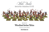 Warlord Games 28mm Black Powder: Woodland Indians Tribe 1776-1783 (24) Kit